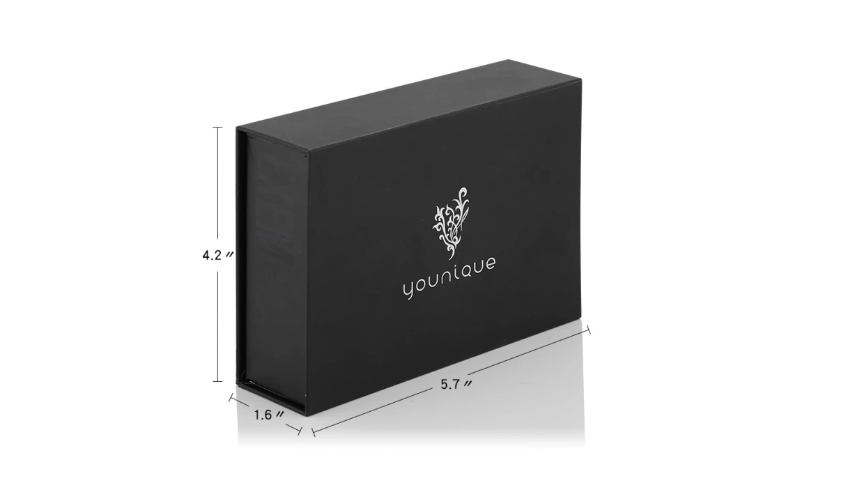 Luxury Design Rigid Cardboard Clamshell Storage Book Paper Gift Box 1