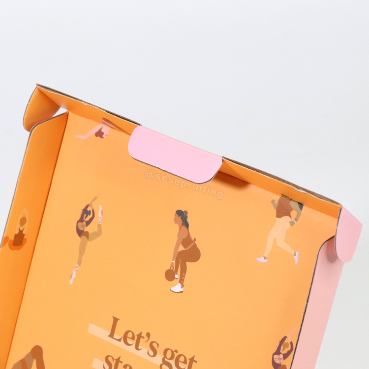 Custom Logo Small Corrugated Cardboard Gift Box Journal Notebook Packaging Paper Shipping Box 8