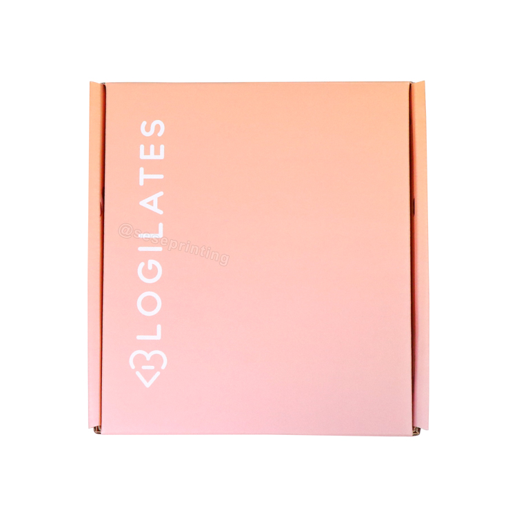 Custom Logo Small Corrugated Cardboard Gift Box Journal Notebook Packaging Paper Shipping Box 6