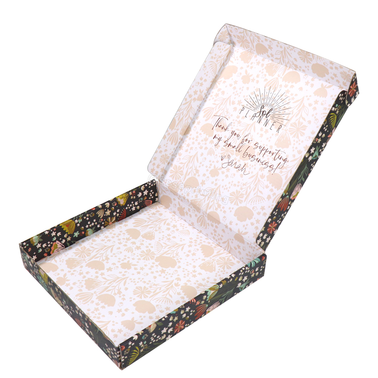 Custom Printed Logo Shipping Paper Cardboard Boxes Corrugated Packaging Mailer Box 8