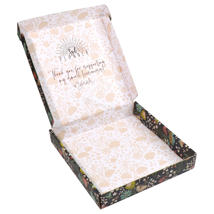 Custom Printed Logo Shipping Paper Cardboard Boxes Corrugated Packaging Mailer Box 7