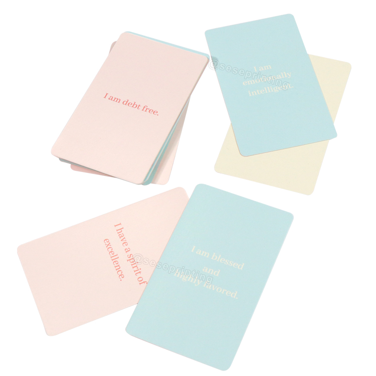 Custom Printing Self Love Affirmation Cards Game For Women 8