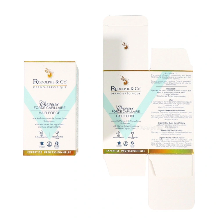 Custom Paper Cardboard Folding Carton Box Custom Tuck Top Packaging Boxes For Medicine Cosmetic Packaging 1