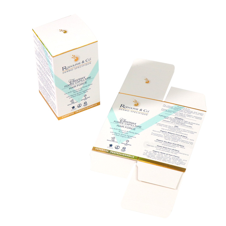 Custom Paper Cardboard Folding Carton Box Custom Tuck Top Packaging Boxes For Medicine Cosmetic Packaging 7