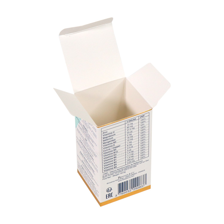 Custom Paper Cardboard Folding Carton Box Custom Tuck Top Packaging Boxes For Medicine Cosmetic Packaging 8