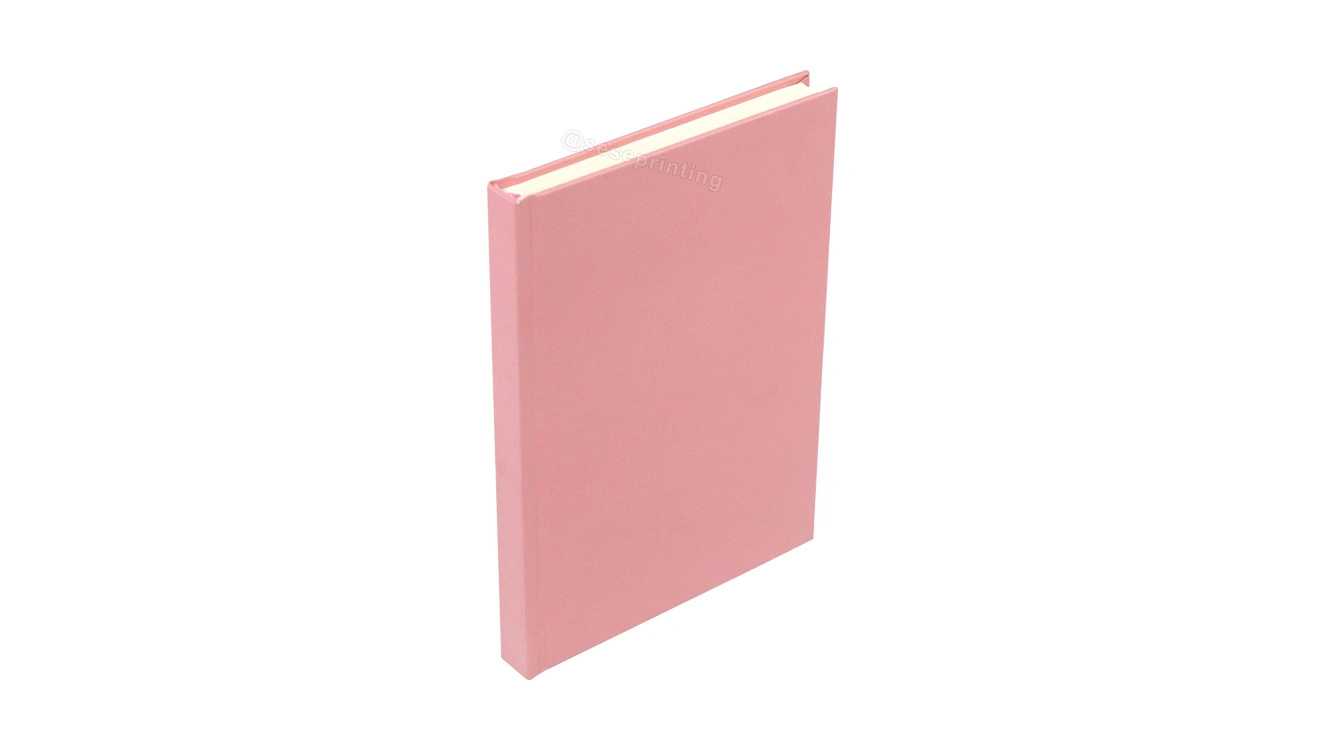 Custom Hardcover Minimalist Notebook Pink Paper Cover Sublimation Blank Journal Notebooks Manufacturer | SeSe Printing 1
