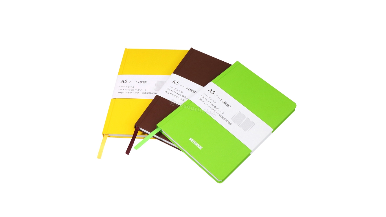 Custom Logo A5 Hardcover Travel Notebook Pu Leather Line 80gsm Paper Journal Notebook Manufacturer | SeSe Printing 1