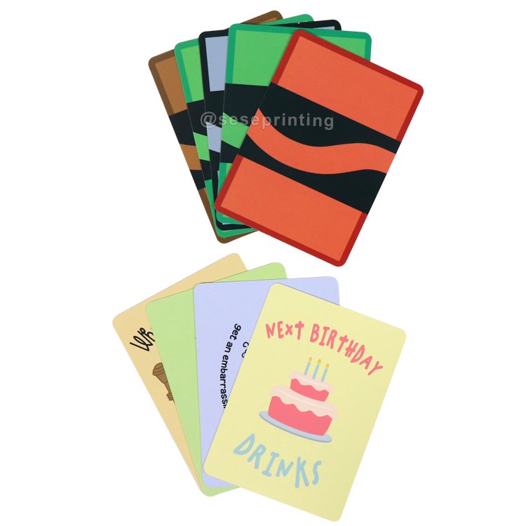 Custom Printing Playing Cards Party Drinking Card Game Company 8