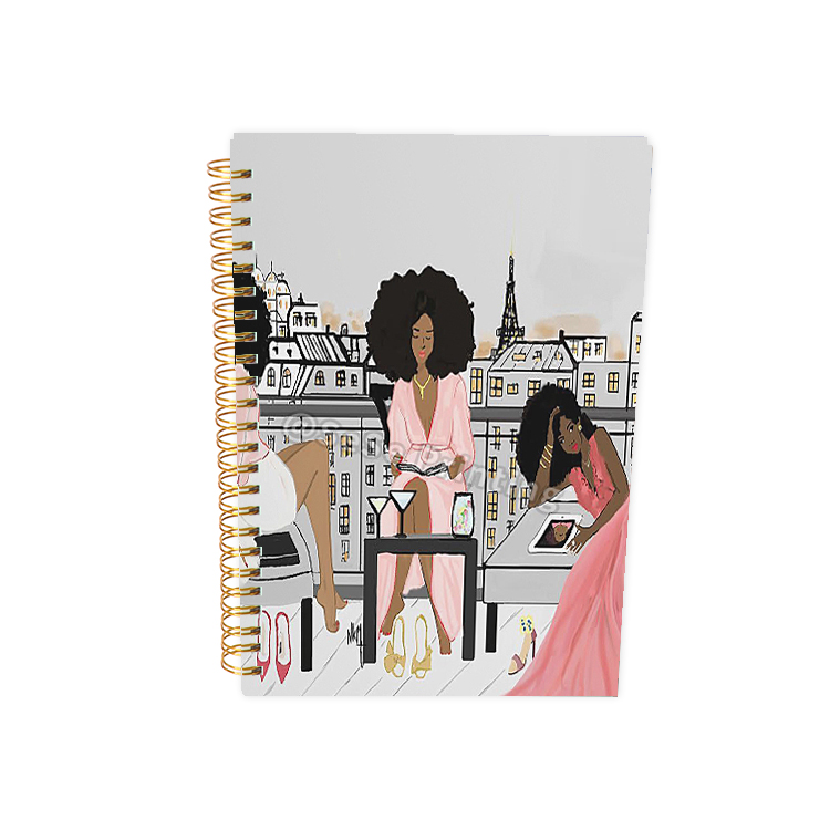 Girl Boss Journal Manufacturer Printing Custom Spiral Planner 7