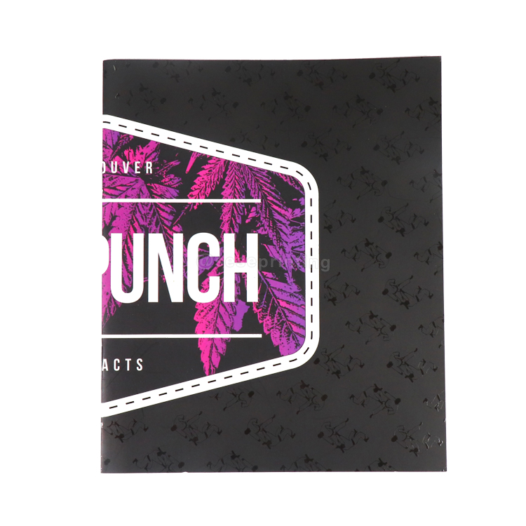 Factory Custom A5 Magazine Instruction Manual Catalogue Saddle Stitching Booklet  Brochure Printing with UV 6