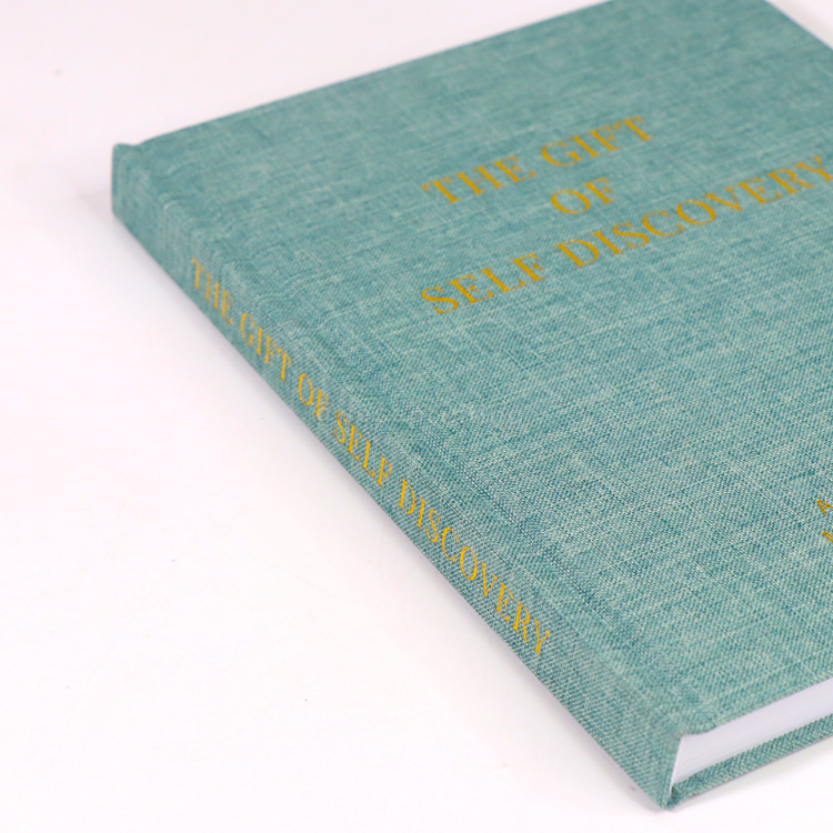 Custom Undated Planner Linen Hardcover Notebook Fabric Journal 8