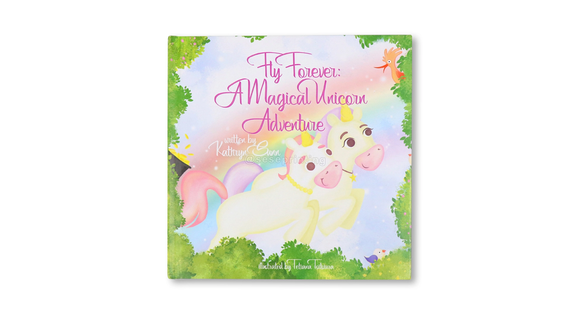 Custom Educational Full Color Children Picture Story Book Printing Hardcover 1