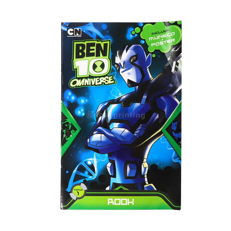 Custom Printing Services Book Colorful Children Books Softcover Story Picture Book 6