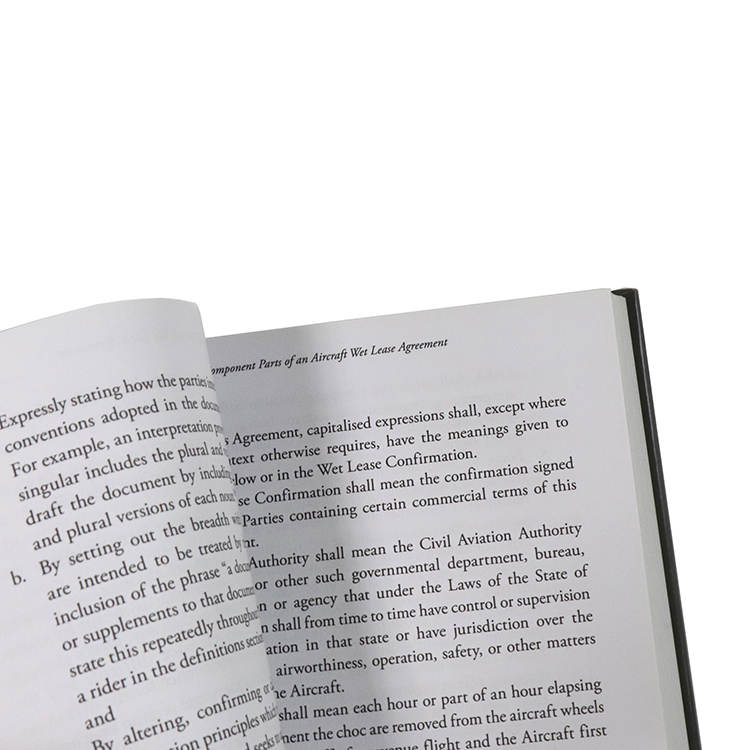 Aircraft Textbook Custom Hardcover Book Printing Company 8