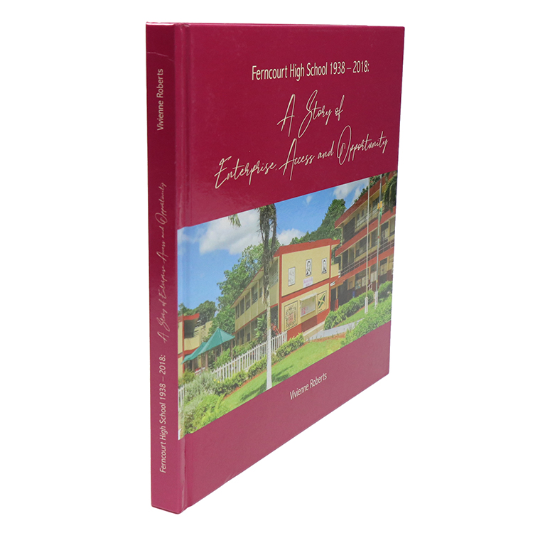 Full Color Cloth Cover Book Printing Custom Hardcover Book 6