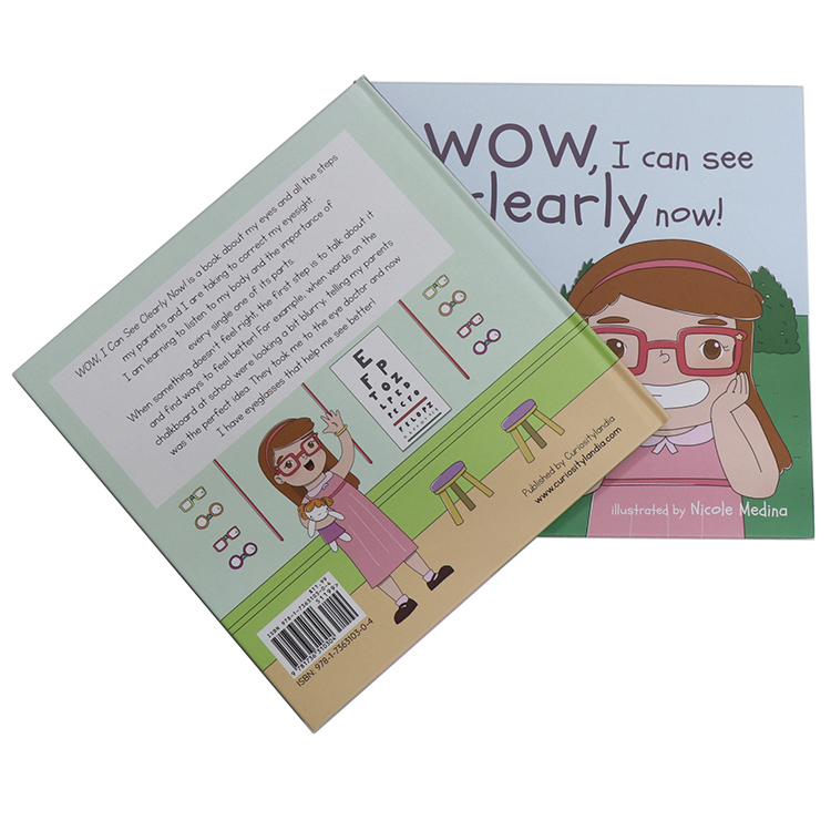 Custom Book Hardcover Children Story Book Printing Manufacturer 6