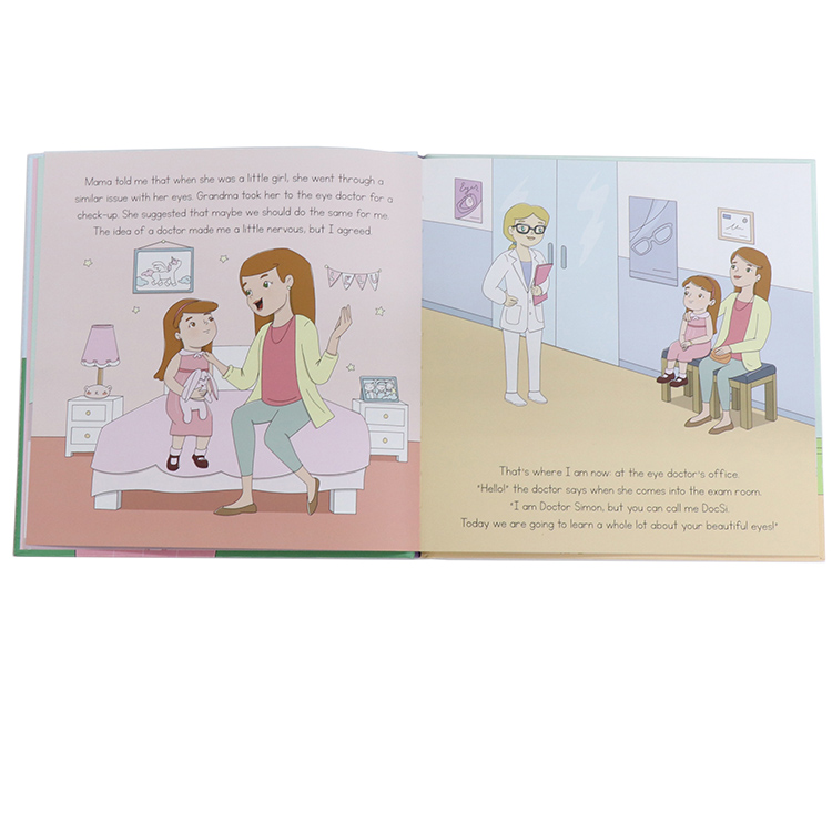 Custom Book Hardcover Children Story Book Printing Manufacturer 8