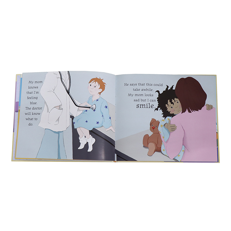 Custom Full Color Hardcover Story Picture Children Book Printing 8