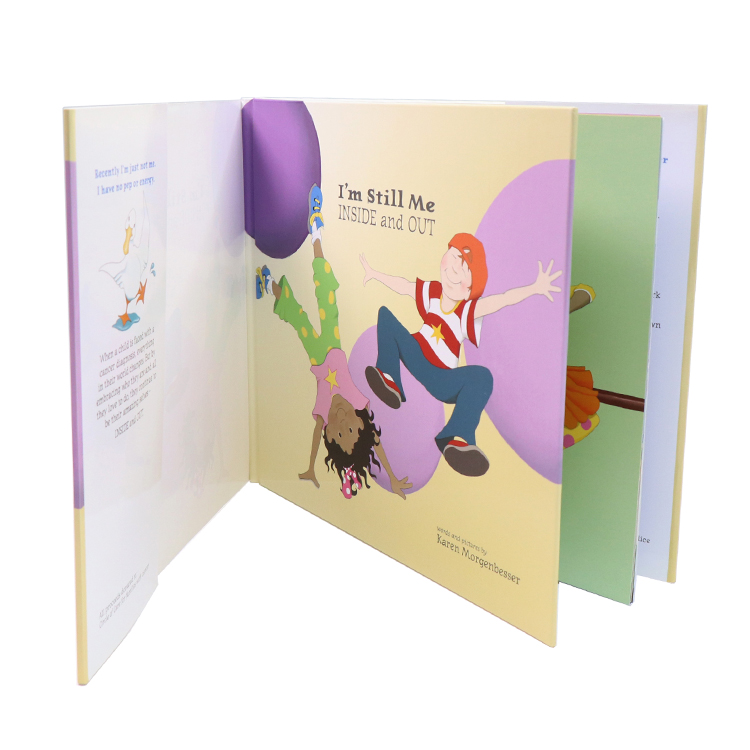 Custom Full Color Hardcover Story Picture Children Book Printing 6