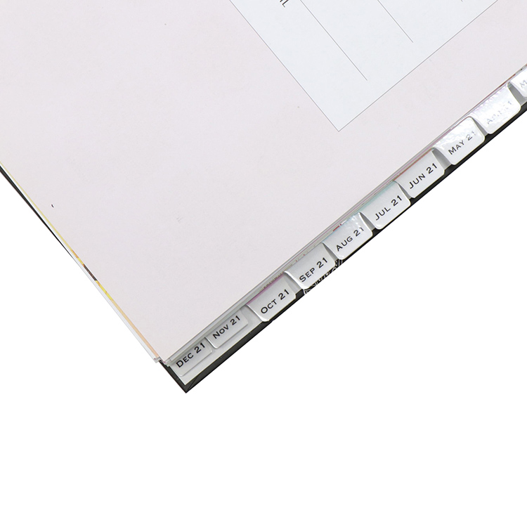 Custom Monthly Weekly Daily Planners A5 Notebook Journal Printing 8