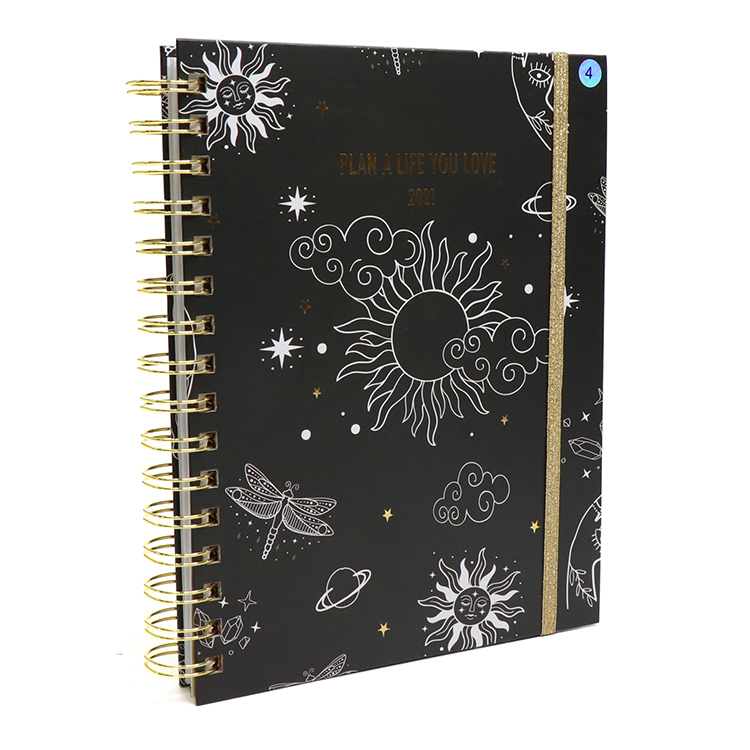 Custom Monthly Weekly Daily Planners A5 Notebook Journal Printing 6
