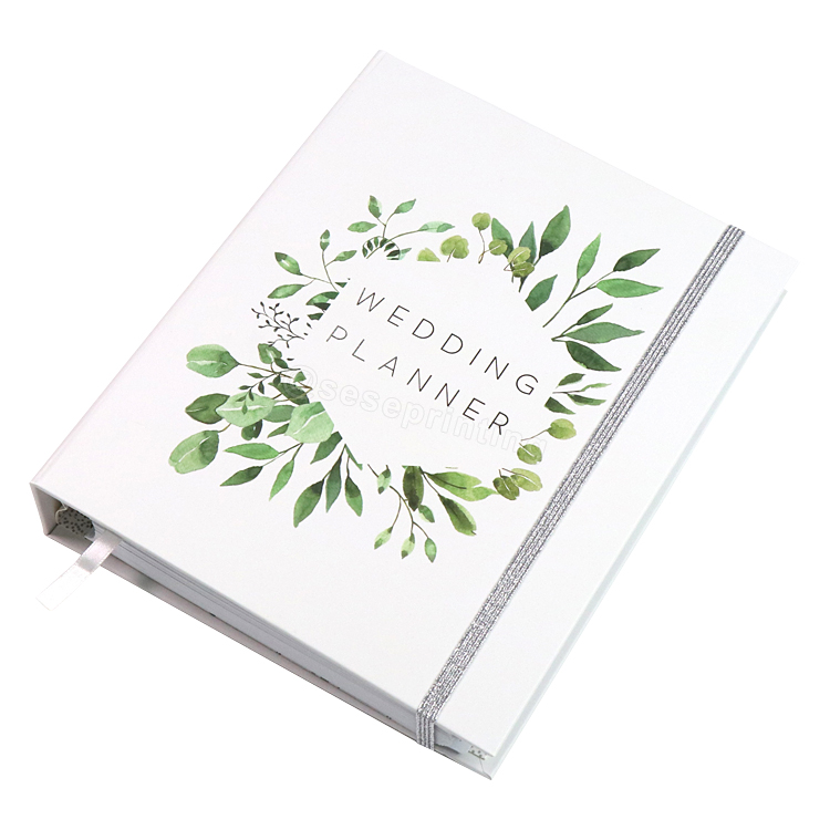Quality Custom Spiral A5 Organizer Journal Wedding Planner Book for The Bride | SeSe Printing 7