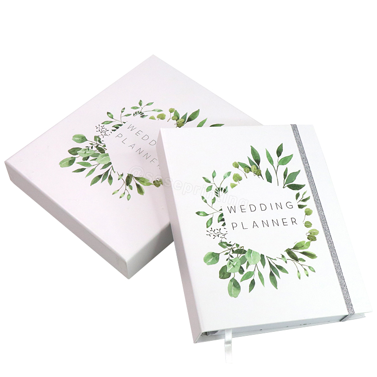Quality Custom Spiral A5 Organizer Journal Wedding Planner Book for The Bride | SeSe Printing 6