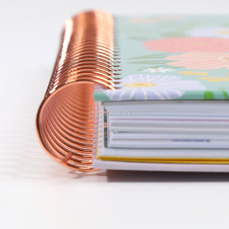 Custom Spiral Monthly Budgeting Journal Finance Planner Accounts Journal Notebook with Sticker 8