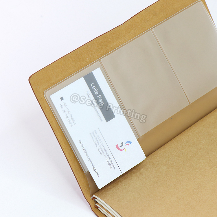 Quality High Quality Handmade Vintage Leather Notebook Travel Journal for Taking Notes Manufacturer | SeSe Printing 8