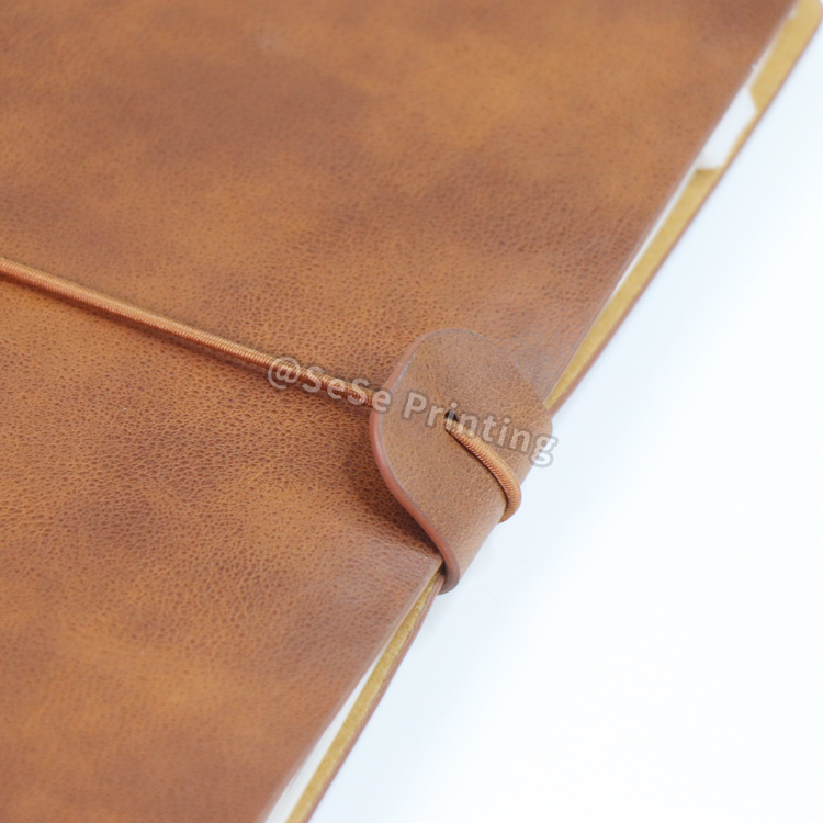 Quality High Quality Handmade Vintage Leather Notebook Travel Journal for Taking Notes Manufacturer | SeSe Printing 7