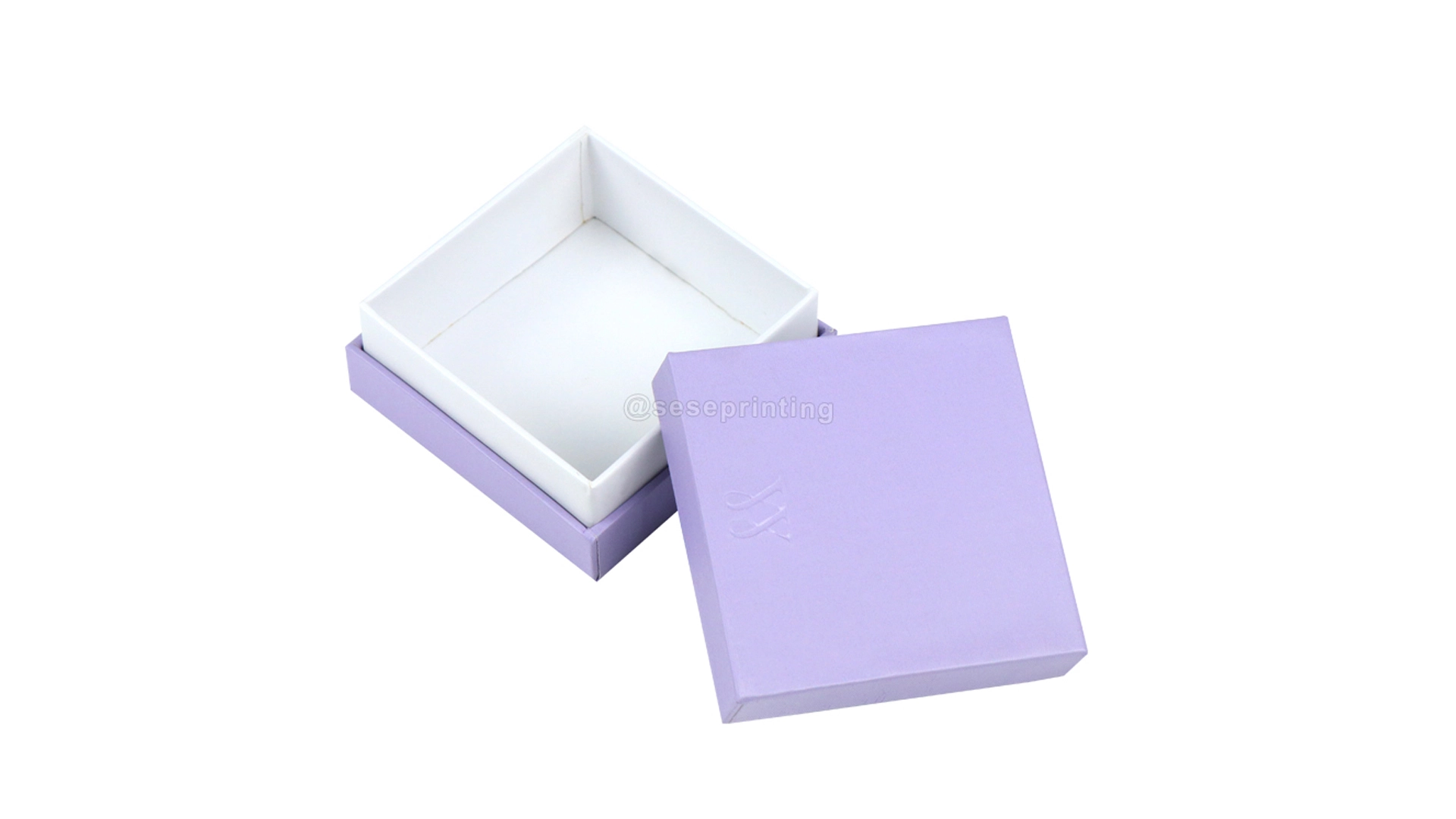 Quality Custom Logo Printed Paper Gift Box Jewelry Packaging Box Lid and Base Box Manufacturer | SeSe Printing 1
