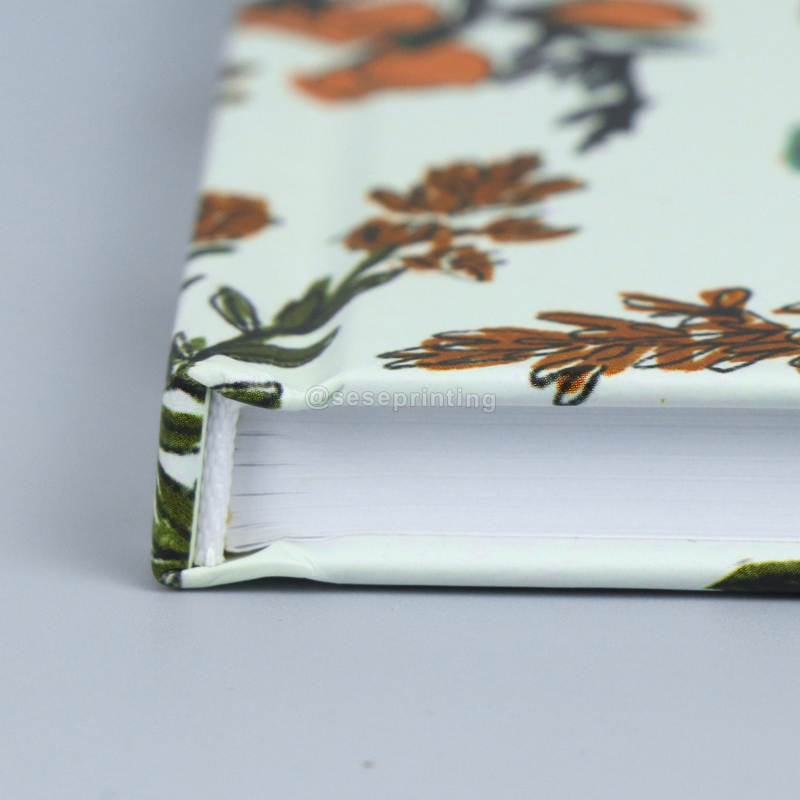 Custom Recycled Paper Journals Notebooks Hardcover Diary Agenda Student Composition Notebook 8