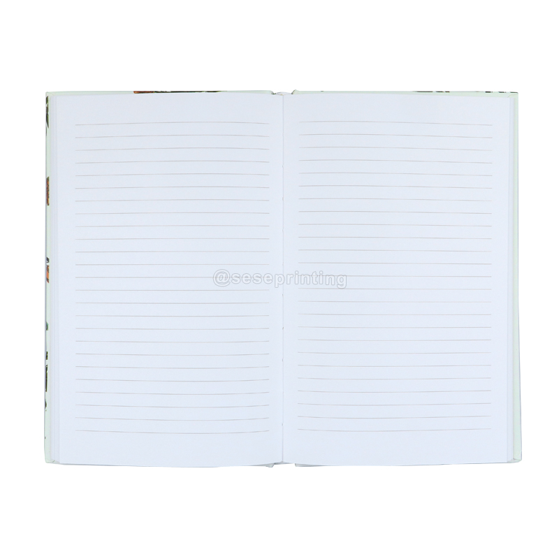 Custom Recycled Paper Journals Notebooks Hardcover Diary Agenda Student Composition Notebook 7