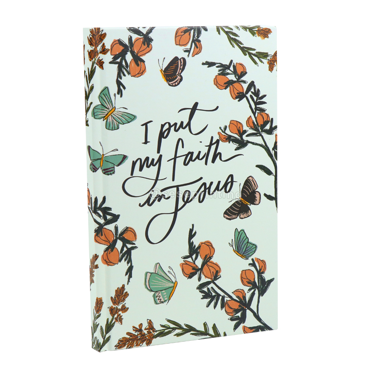 Custom Recycled Paper Journals Notebooks Hardcover Diary Agenda Student Composition Notebook 6