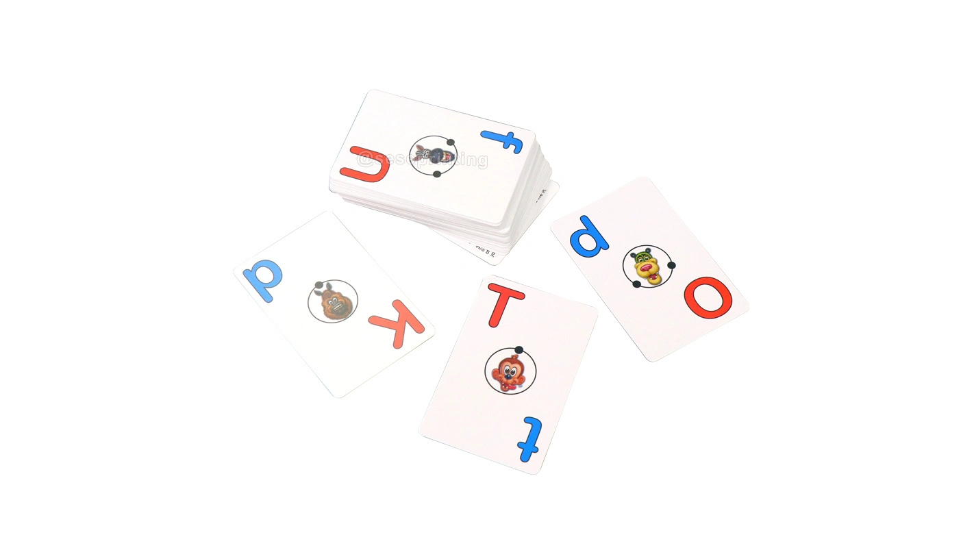 Custom Alphabet Cards Educational Flashcards Children Memory Card 1
