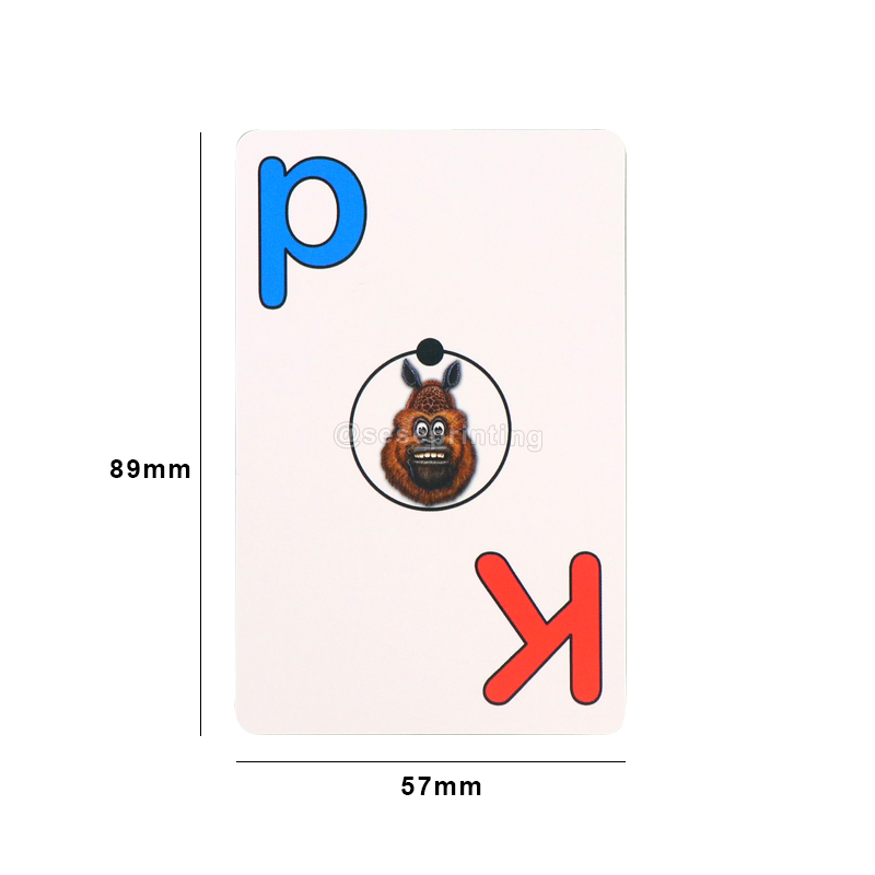 Custom Alphabet Cards Educational Flashcards Children Memory Card 7