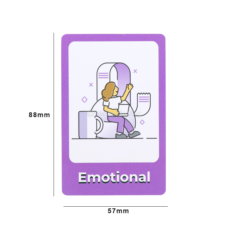 Customized Personalized Customization Kids Educational Cards Paper Health Flashcards | SeSe Printing 7