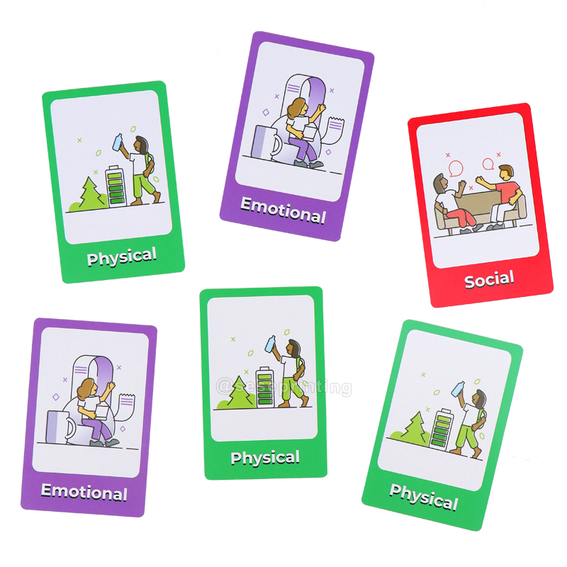 Customized Personalized Customization Kids Educational Cards Paper Health Flashcards | SeSe Printing 8