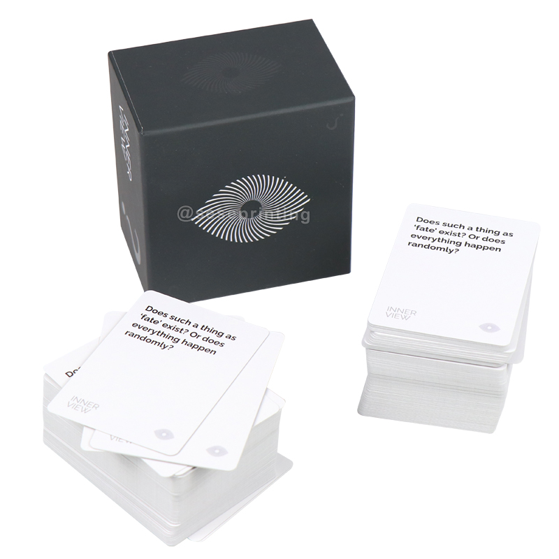 Best Custom Your Own Question Card Game Conversation Card Playing Card with Box- SeSe Printing 8