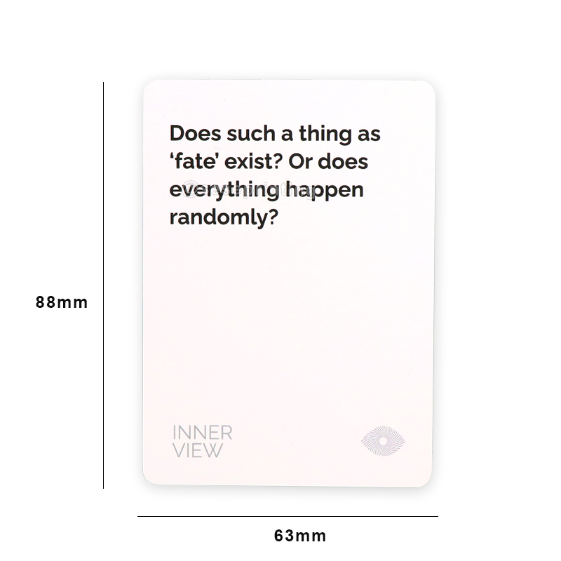 Best Custom Your Own Question Card Game Conversation Card Playing Card with Box- SeSe Printing 7