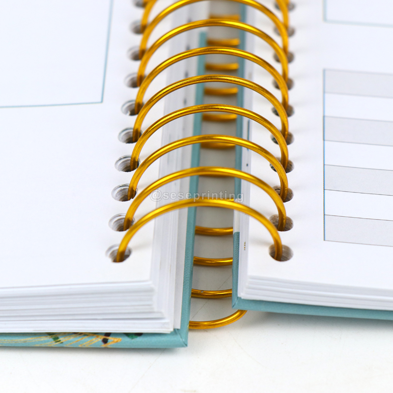 Best Custom Logo Spiral Weekly Diary Journal Life Planner Agenda Notebook - SeSe Printing 8