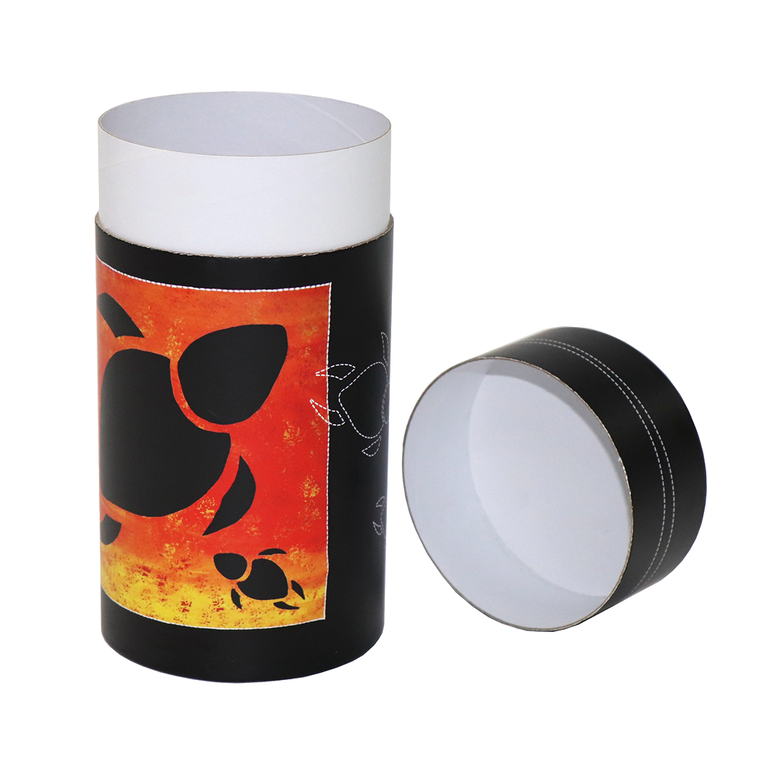 Paper Box Manufacturer Custom Full Color Paper Cylinder Paper Tube Packaging 6