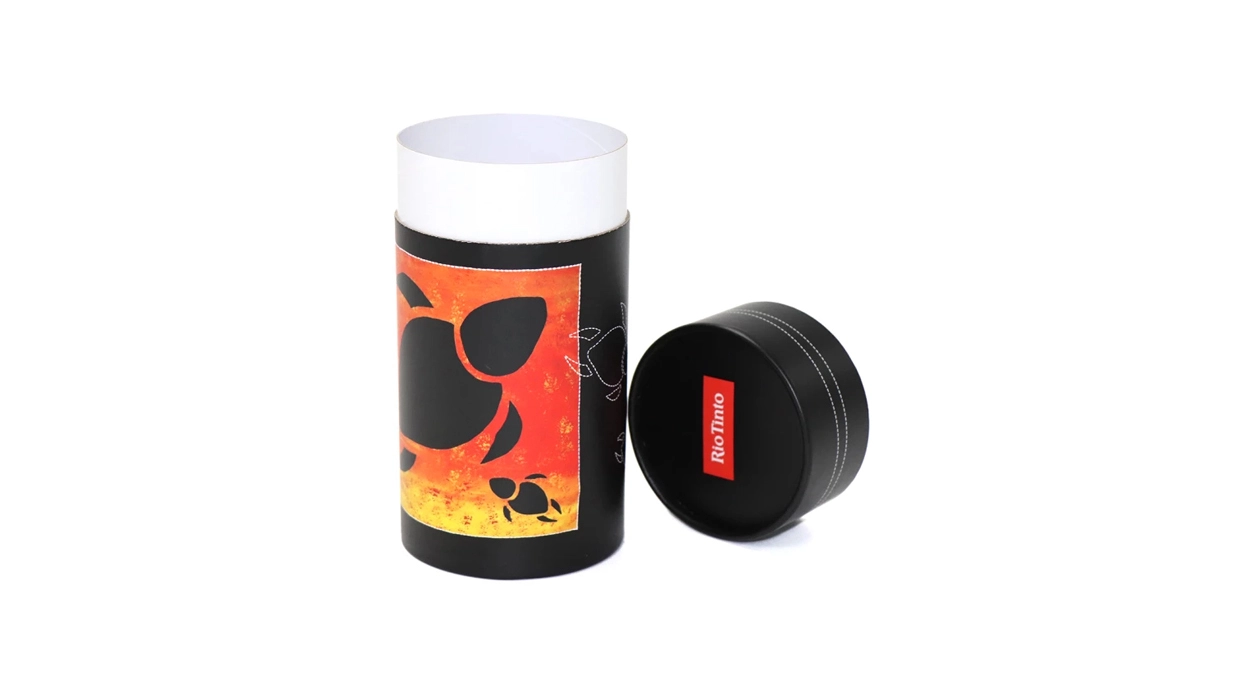 Paper Box Manufacturer Custom Full Color Paper Cylinder Paper Tube Packaging 1
