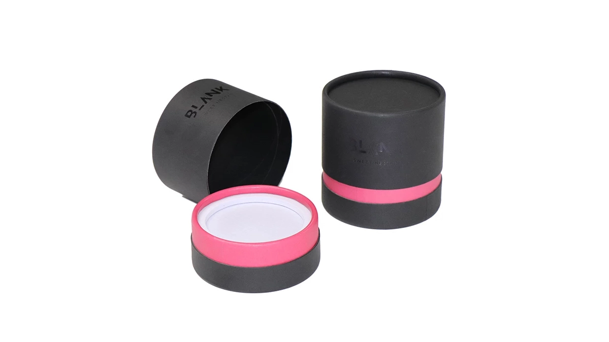 Paper Box Manufacturer Custom Paper Cylinder Tube Packaging Box Print 1
