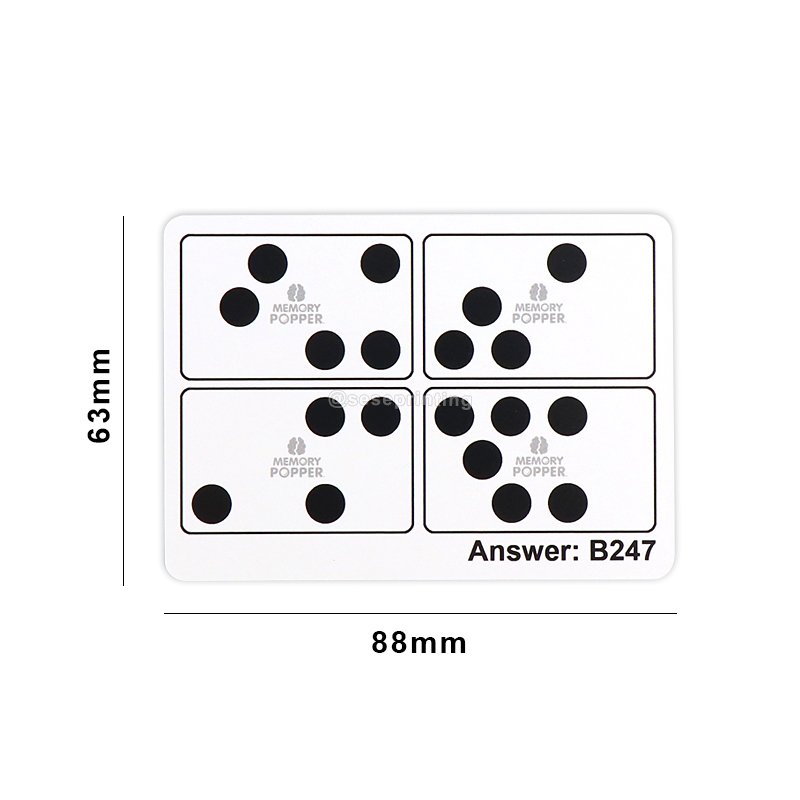 Multiplication Learning Cards Memory Alphabet Flash Cards for Kids 7