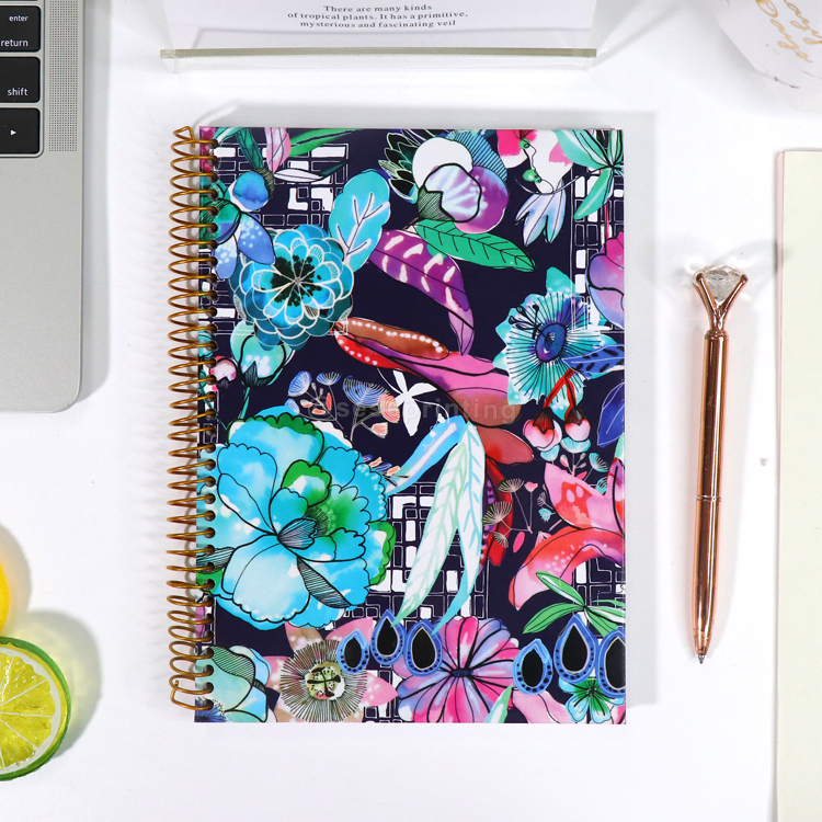 Custom Spiral Notebook Coil Bound Planner Printed Your Design Journal 6