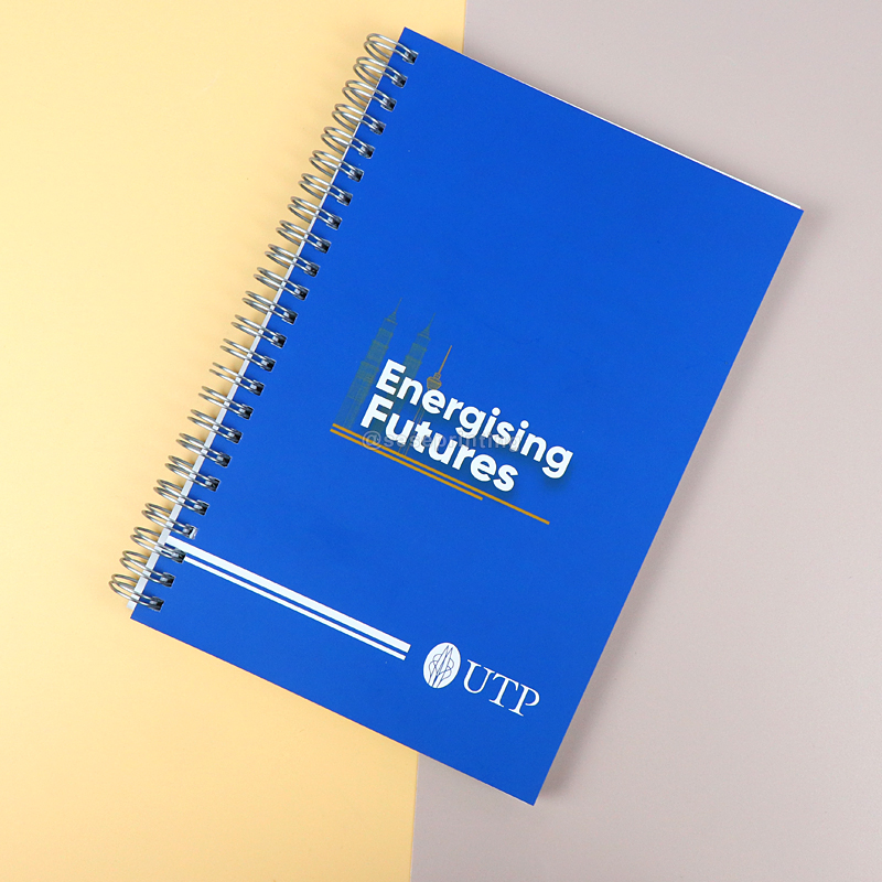 Custom A5 Spiral Notebooks Blank Pages Wire Bound Sketch Notebooks 6