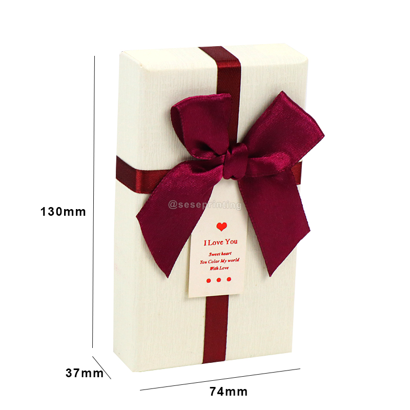Luxury Lid and Base Boxes Custom Lipstick Packaging Gift Box 6