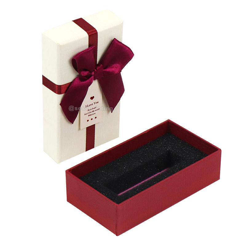 Luxury Lid and Base Boxes Custom Lipstick Packaging Gift Box 8