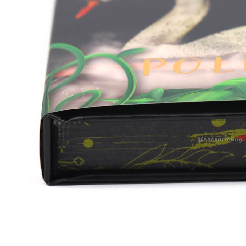 Case Bound Hardcover Fiction Book Printing with Sprayed Edges 11